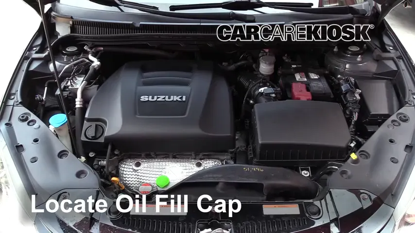 2013 Suzuki Kizashi GTS 2.4L 4 Cyl. Oil